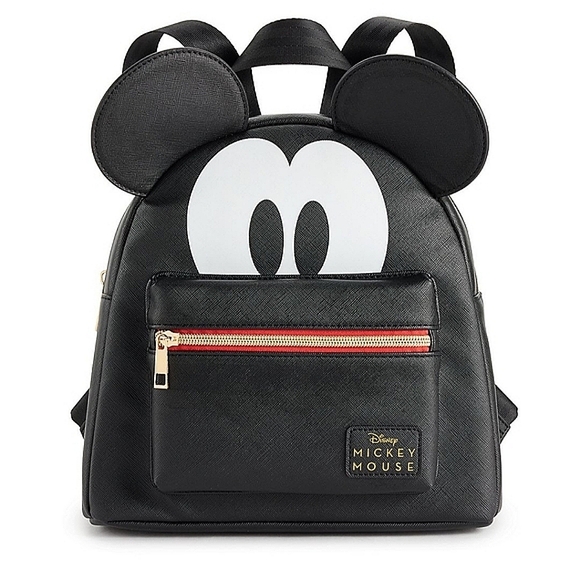 NWT! Disney Mickey Mouse peaking Mini Backpack - Picture 1 of 6